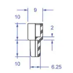 Merck Precision Seal rubber septa