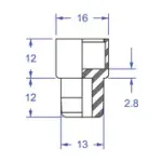 Merck Precision Seal rubber septa