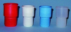 Merck Serrated natural rubber septa