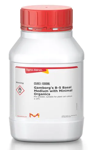 Merck Gamborg′s B-5 Basal Medium with Minimal Organics