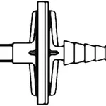 Merck Millex-FG, 0.20 µm, hydrophobic PTFE, 50 mm