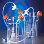 Merck Corning closed system spinner flask