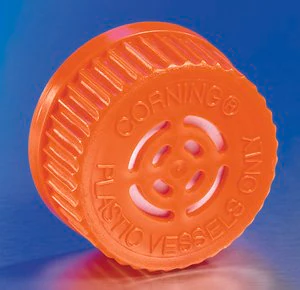 Merck Corning disposable vent cap for GL45 plastic spinner flasks