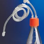 Merck Corning Erlenmeyer flask, with aseptic connector