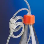 Merck Corning Erlenmeyer flask, with aseptic connector