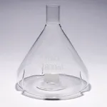 Merck Pyrex Fernbach culture flask, baffled