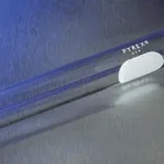 Merck Pyrex disposable culture tubes, screw cap style with white marking spot