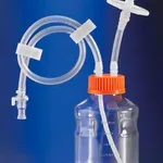 Merck Corning closed system bottle