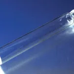 Merck Pyrex disposable culture tubes, screw-cap style, flat bottom