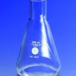 Merck Pyrex long neck culture flask
