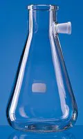 Merck BRAND filter flask, glass, with lateral socket