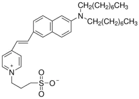Merck 4-(2-[6-(Dioctylamino)-2-naphthalenyl]ethenyl)-1-(3-sulfopropyl)pyridinium inner salt