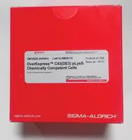 Merck OverExpress C43(DE3) pLysS Chemically Competent Cells
