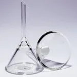 Merck Pyrex Filter funnel with sintered glass disc