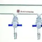 Merck Synthware vacuum manifold with PTFE stopcocks