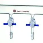 Merck Synthware vacuum manifold with PTFE stopcocks