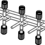 Merck ACE Manifold with threaded stopcocks