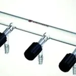 Merck Synthware vacuum manifold with high vacuum valves