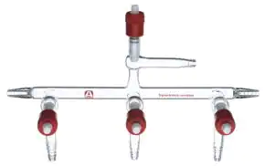 Merck Aldrich single bank manifolds with high-vacuum PTFE valves