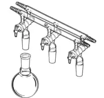 Merck Aldrich vacuum manifold with joints