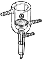 Merck Aldrich jacketed Buchner funnel with joint