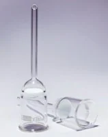 Merck Pyrex Büchner filter funnels with sintered disc