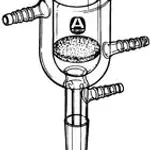 Merck Aldrich jacketed Buchner funnel with joint