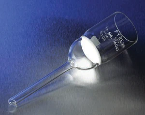 Merck Pyrex Buchner funnel with fritted disc