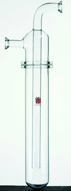 Merck Synthware vacuum trap with #15 o-ring joints