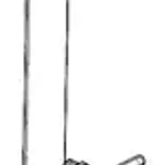 Merck Filter funnel with drip-tip and two side-arms each equipped with a glass stopcock