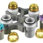 Merck Hettich swing-out rotor, 4 place