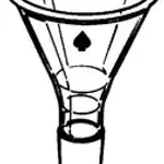 Merck ACE heavy-wall powder funnels