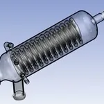 Merck Ace rotary evaporator condenser complete `A` assembly