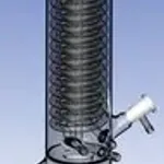 Merck Ace rotary evaporator condenser complete `V` assembly