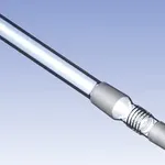 Merck Ace vapor duct tube, for condenser `A` assembly