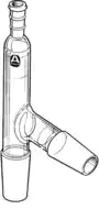 Merck Aldrich three-way adapter with thermometer joint