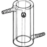 Merck Jacketed beaker