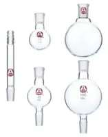 Merck Kugelrohr glassware set