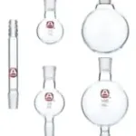 Merck Kugelrohr glassware set