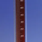 Merck Pyrex Lifetime Red single metric scale graduated cylinder