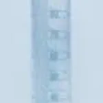 Merck Pyrex measuring cylinder with spout, Class A