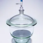 Merck Pyrex Vacuum desiccator