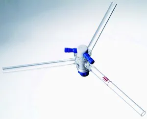 Merck Synthware 120 degree bore PTFE stopcock