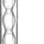 Merck Ace Allihn condenser with Ace-Thred hose connections