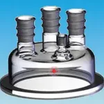 Merck Ace reaction flask head w/ thermometer joint