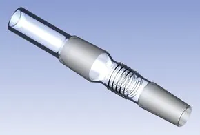 Merck Ace vapor duct tube, for condenser `V` assembly