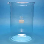 Merck Aldrich large glass beaker