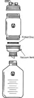 Merck Aldrich pressure filter/drying funnel assemblies with removable fritted disc