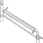 Merck Aldrich short-path distillation head with jacketed condenser