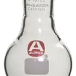 Merck Aldrich single-neck round-bottom flask with Clear-Seal joint